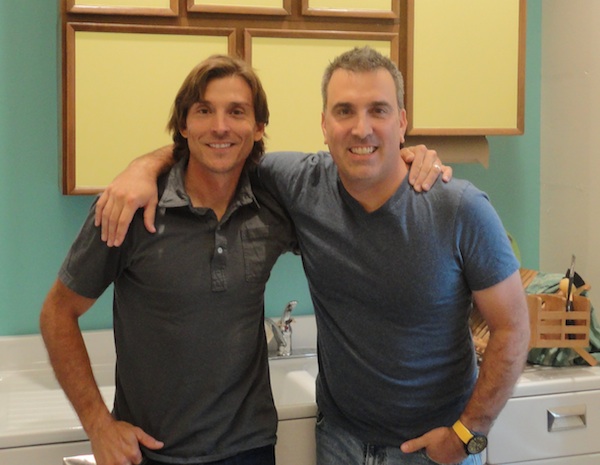 Host Kevin and Alex Bogusky at Fearless Cottage